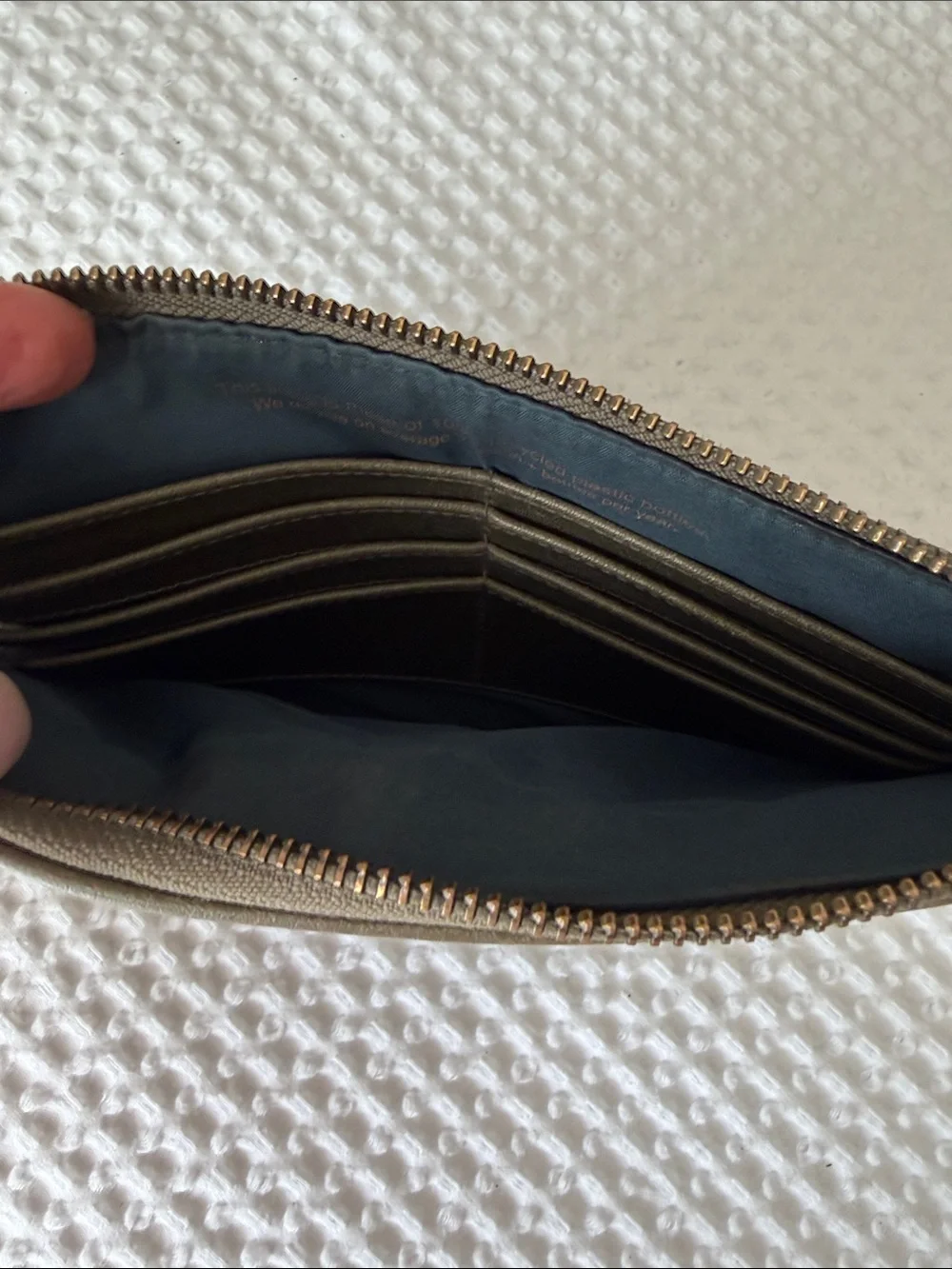 Matt & Nat Olive Green Wristlet Clutch with Detachable Strap